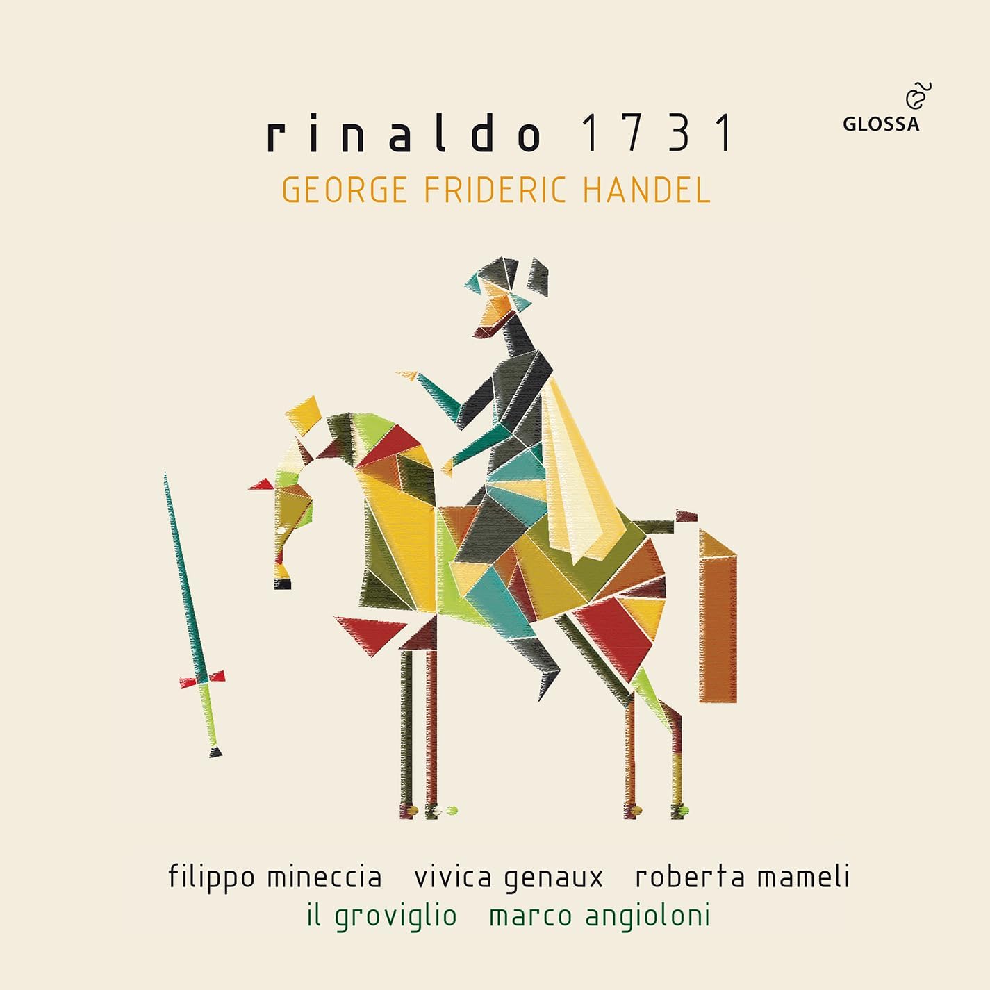 Marco Angioloni - Rinaldo (1731) [CD]