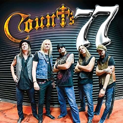 CD cover for Count's 77 featuring a band of five men.