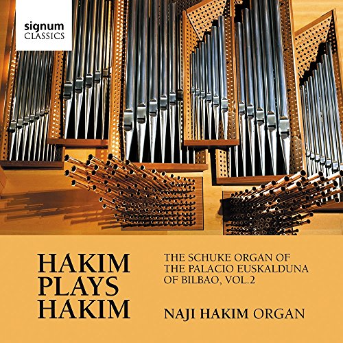 CD cover featuring a large, golden organ with many silver pipes.