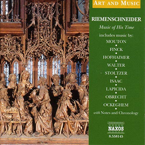 CD cover depicting a wood carving of the Last Supper, dark green background.