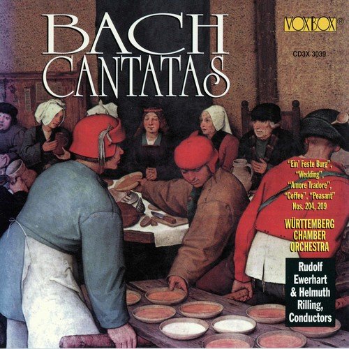 Ewerhart/rilling/wurtt. Co - Johann Sebastian Bach: Cantatas [CD]