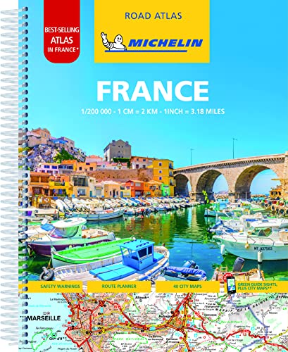 Michelin France Atlas Spiral
