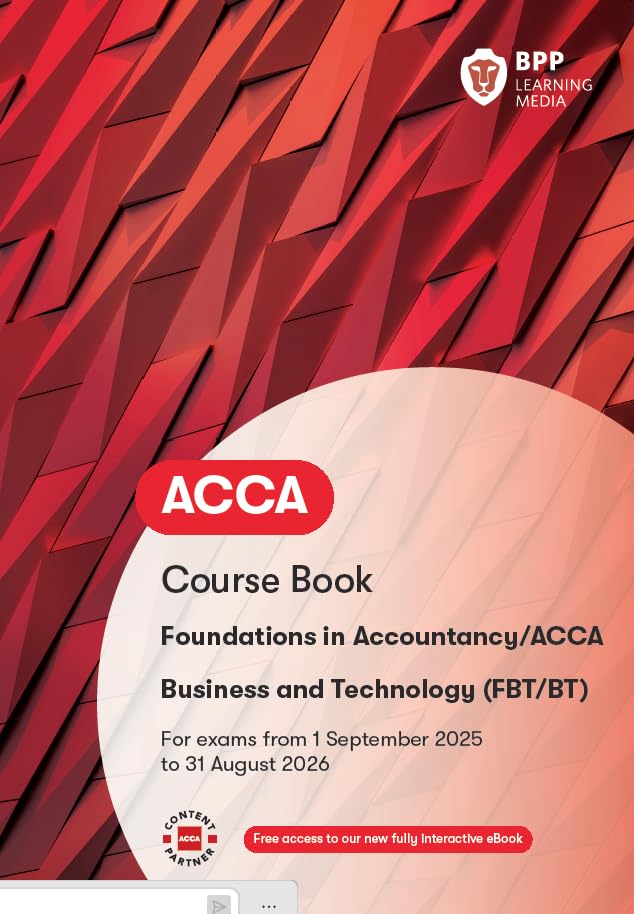 FIA Business and Technology FBT : Course Book