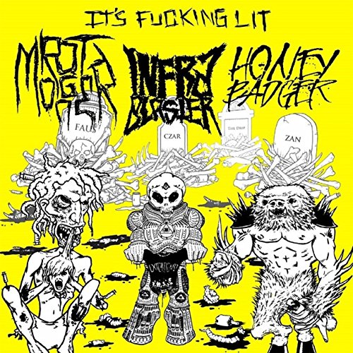 Rot Monger / Infrablaster / Ho - It's Fucking Lit (3-way Split) [CD]