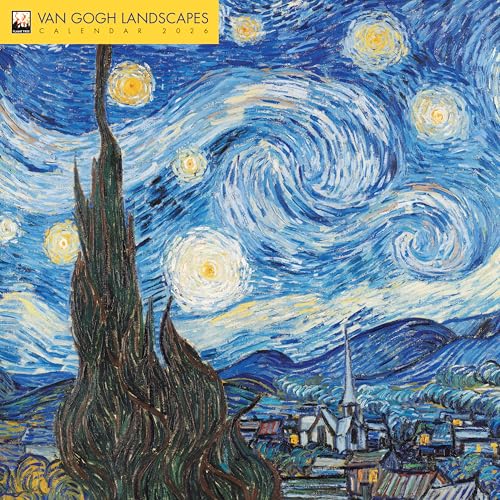 Vincent van Gogh Landscapes Wall Calendar 2026 (Art Calendar)