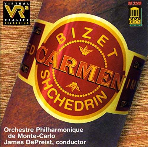 Monte-carlo Philharmonic Orche - Shchedrin - The Carmen Ballet; Bizet - Carmen-Suite No 1 [CD]