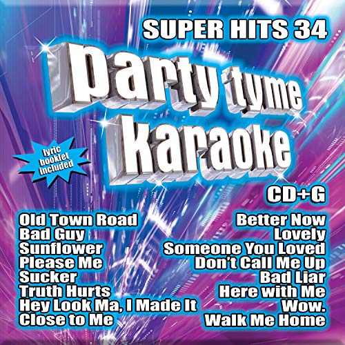 Party Tyme Karaoke: Super Hits - Party Tyme Karaoke: Super Hits 34 (Various Artists) [CD]