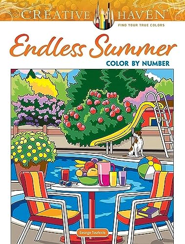 Creative Haven Endless Summer Color by Number