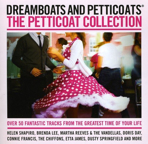 CD cover for “Petticoat Collection” featuring 1950s-style dancers.