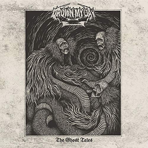 CD cover: black and white illustration of ghostly figures in spirals.