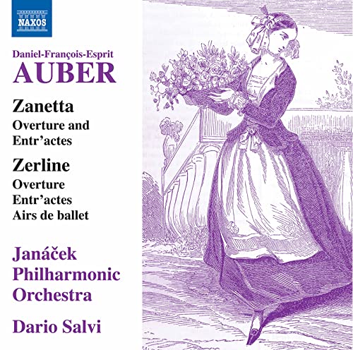 Janacek Po/salvi - Daniel-François-Esprit Auber: Overtures Vol. 5 - Zanetta, Zerline [CD]