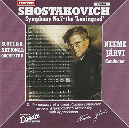 Rsnojarvi - Shostakovich: Symphony No. 7 "Leningrad" [CD]