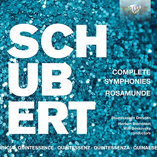 Staatskapelle Dresden  Herbert - Quintessence Schubert: Complete Symphonies. Rosamunde [CD]