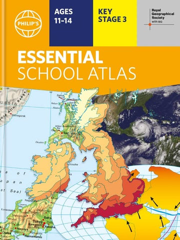 Philip's RGS Essential School Atlas (Philip's World Atlas)