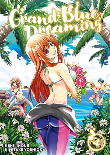 Manga cover featuring a girl in a bikini and wetsuit on a tropical beach.
