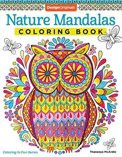 Nature Mandalas Coloring Book (Coloring is Fun)