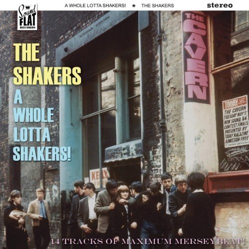 Vinyl album cover for The Shakers’ “A Whole Lotta Shakers!” featuring a crowd.