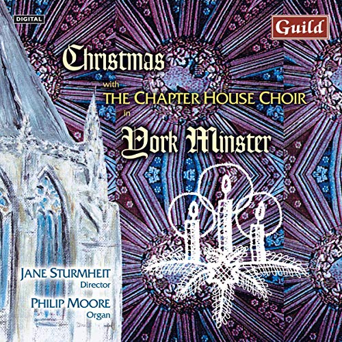 CD cover for “Christmas From York Minster” featuring York Minster imagery.
