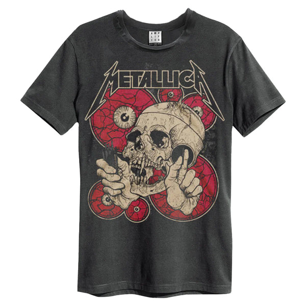 Metallica - Watching You Amplified Vintage Charcoal Large T Shirt