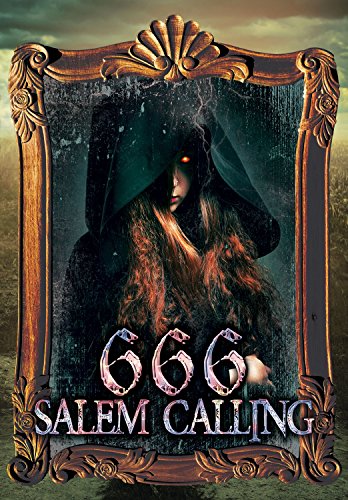 DVD cover for "666 Salem Calling" featuring a hooded figure in a frame.