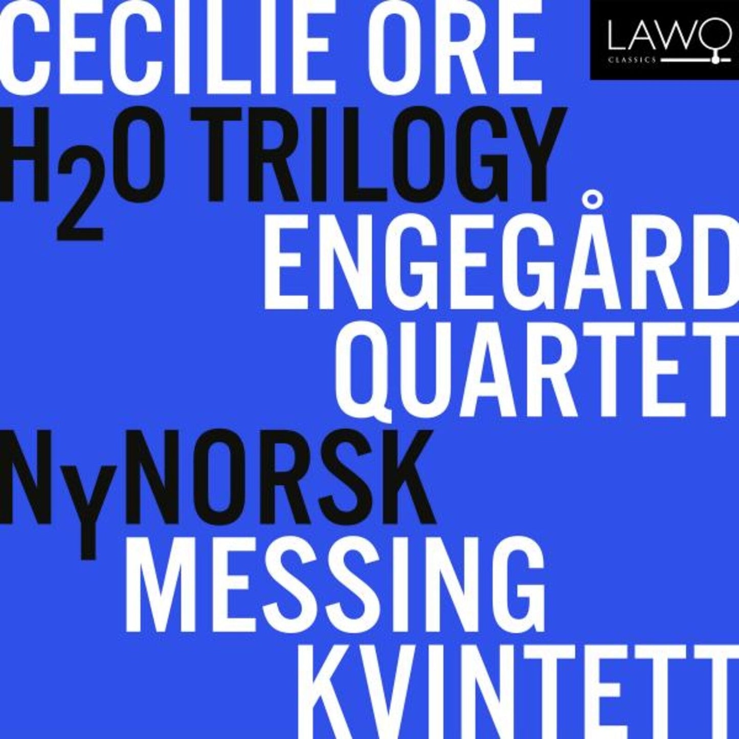 Nynorsk Messingkvintett - Cecilie Ore H2o Trilogy [CD]