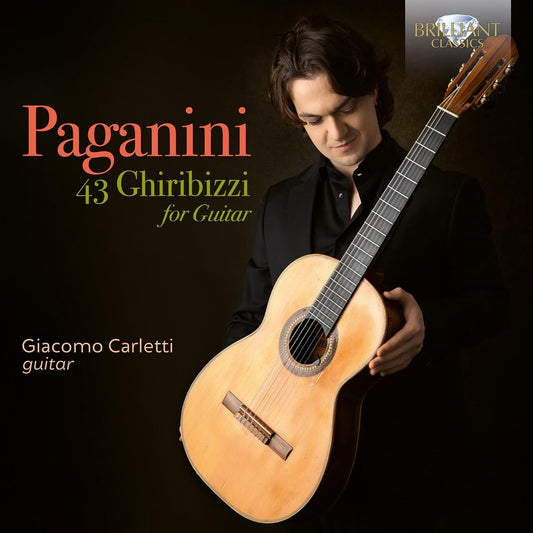 Giacomo Carletti - Paganini: 43 Ghiribizzi For Guitar [CD]