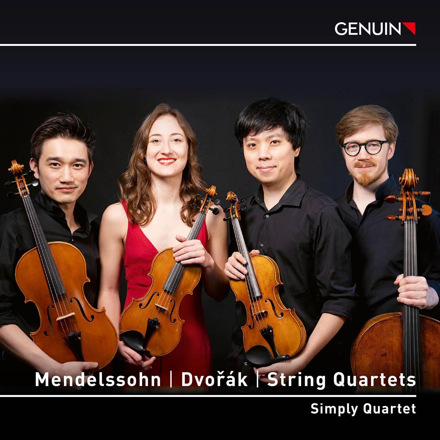 Simply Quartet - Mendelssohn/dvorak - Str Qrts [CD]