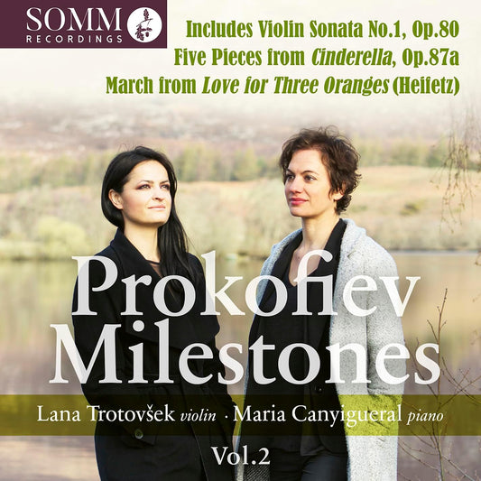 TROTOVSEK/CANYIGUERAL - PROKOFIEV MILESTONES VOL 2 [CD]