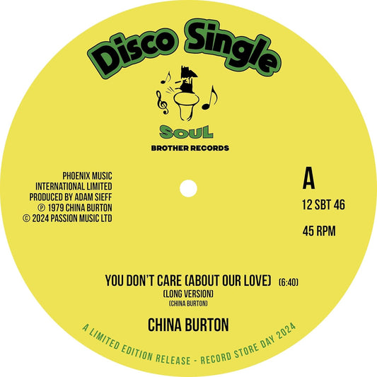 China Burton - You Dont Care (about Our Love [VINYL]
