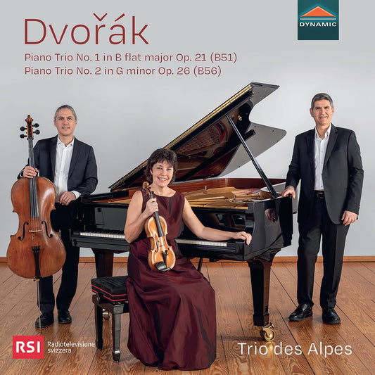 TRIO DES ALPES - DVORAK - PIANO TRIOS NOS 1 & 2 [CD]