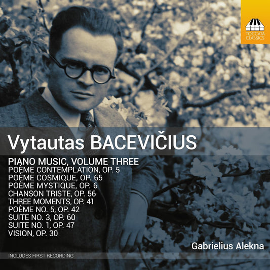 Gabrielius Alekna - Bacevicius - Piano Music Vol 3 [CD]
