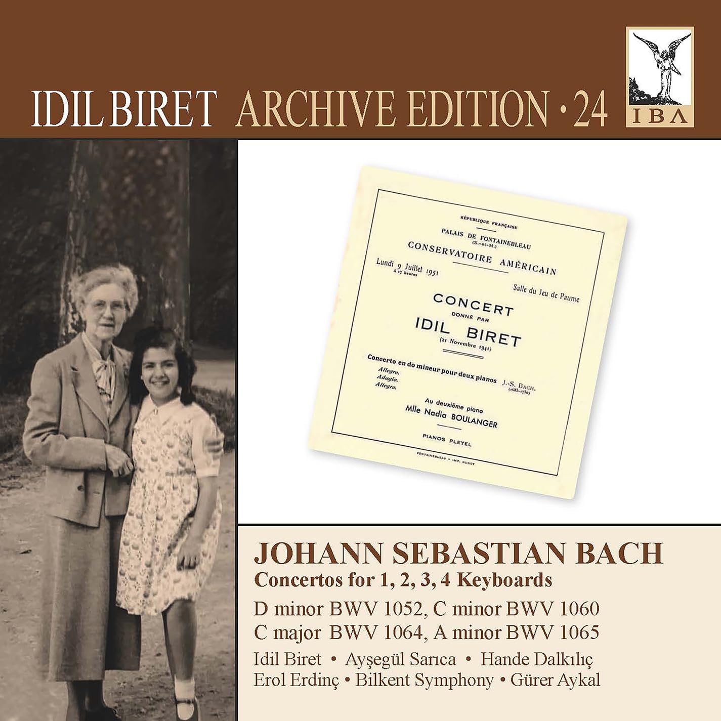 Idil Biret/bilkent So/aykal - Js Bach - Archive Ed Vol 24 [CD]