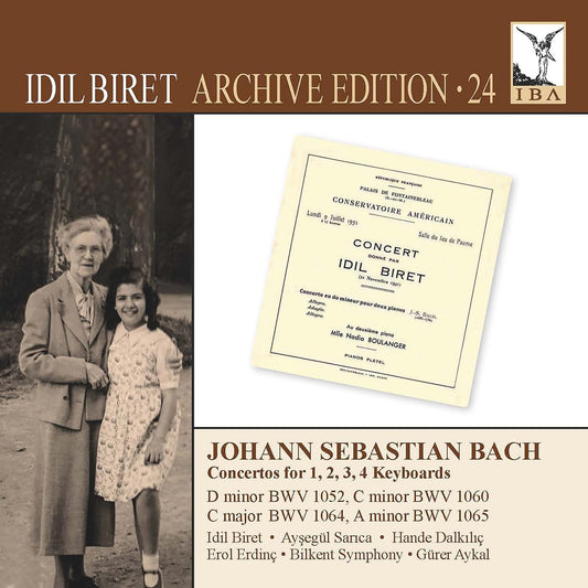Idil Biret/bilkent So/aykal - Js Bach - Archive Ed Vol 24 [CD]