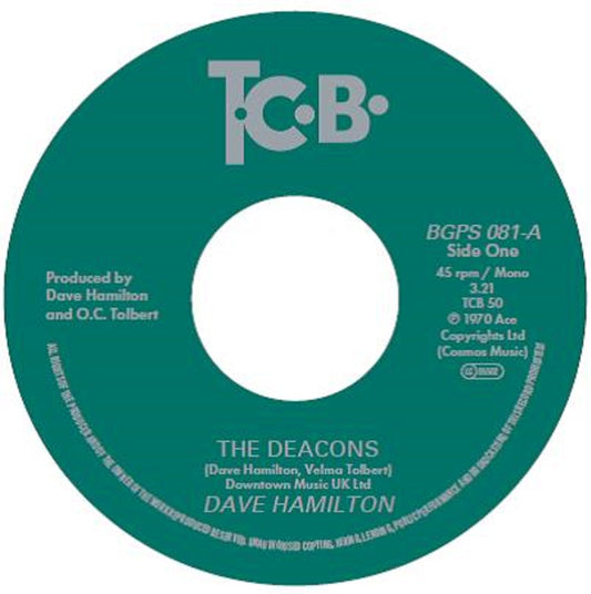 Dave Hamilton - Dave Hamilton - The Deacons / Pisces Pace [VINYL]