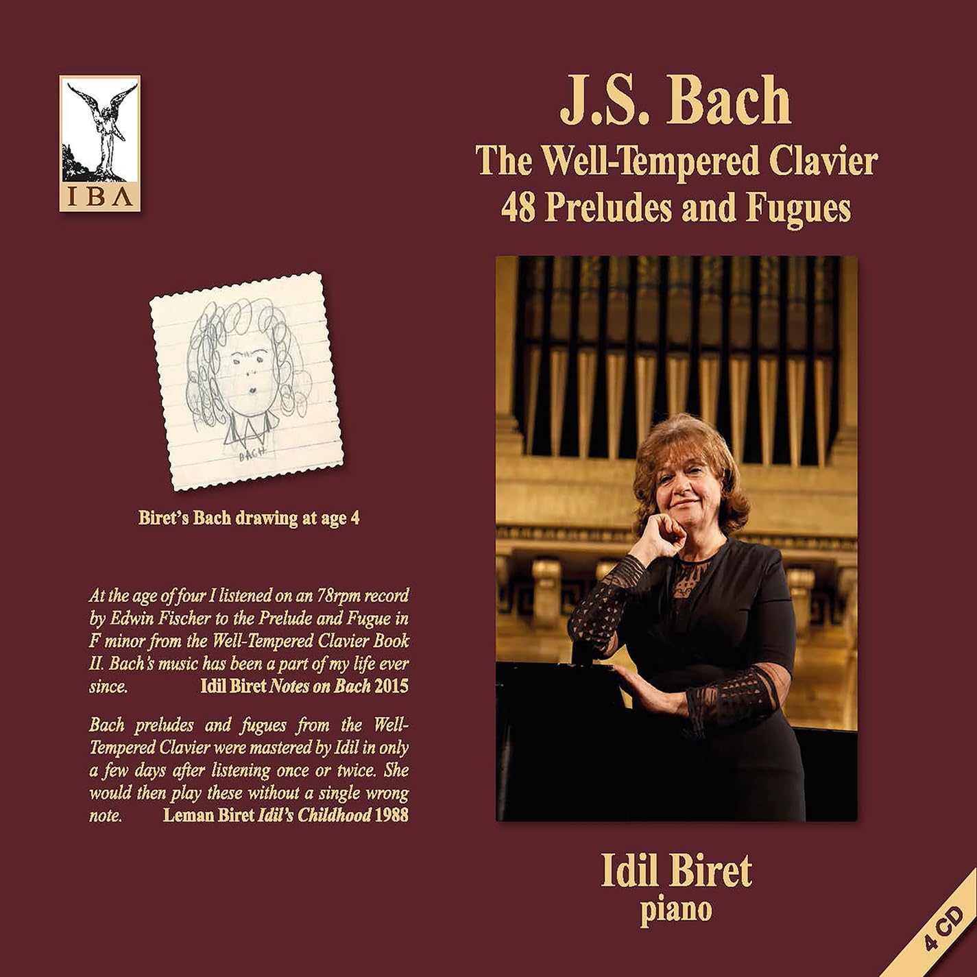 Idil Biret - Bach - Well-tempered Clavier [CD]