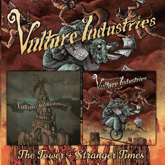 Vulture Industries - The Tower + Stranger Times (2cd) [CD]
