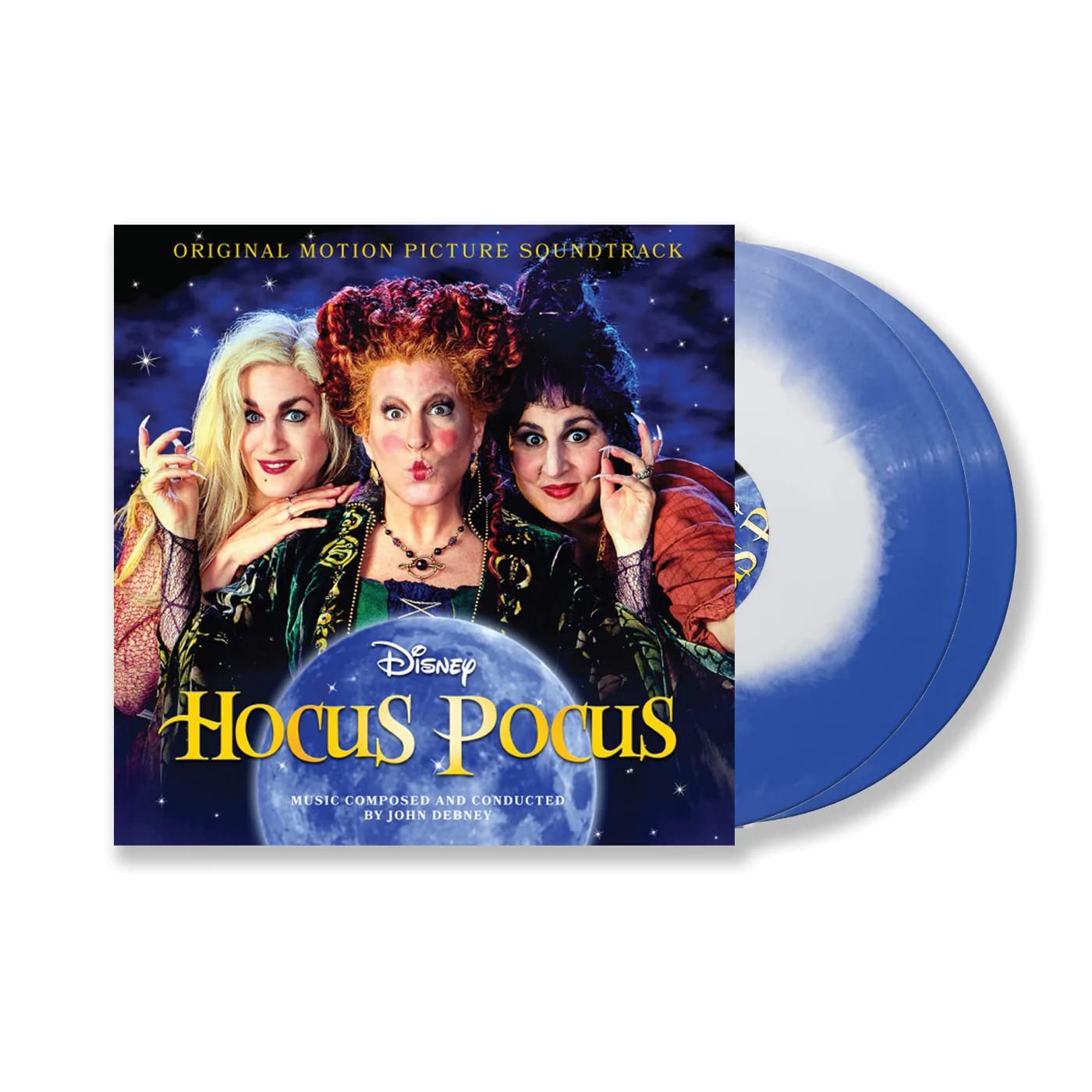 Hocus Pocus - Blue Vinyl - John Debney - Hocus Pocus: Original Motion Picture Soundtrack (Limited Edition Blue & White Swirl Colored Vinyl 2LP) [VINYL]