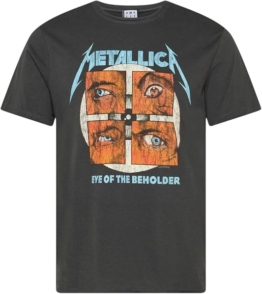 Metallica - Eye Of The Beholder Amplified Vintage Charcoal X Large T-Shirt