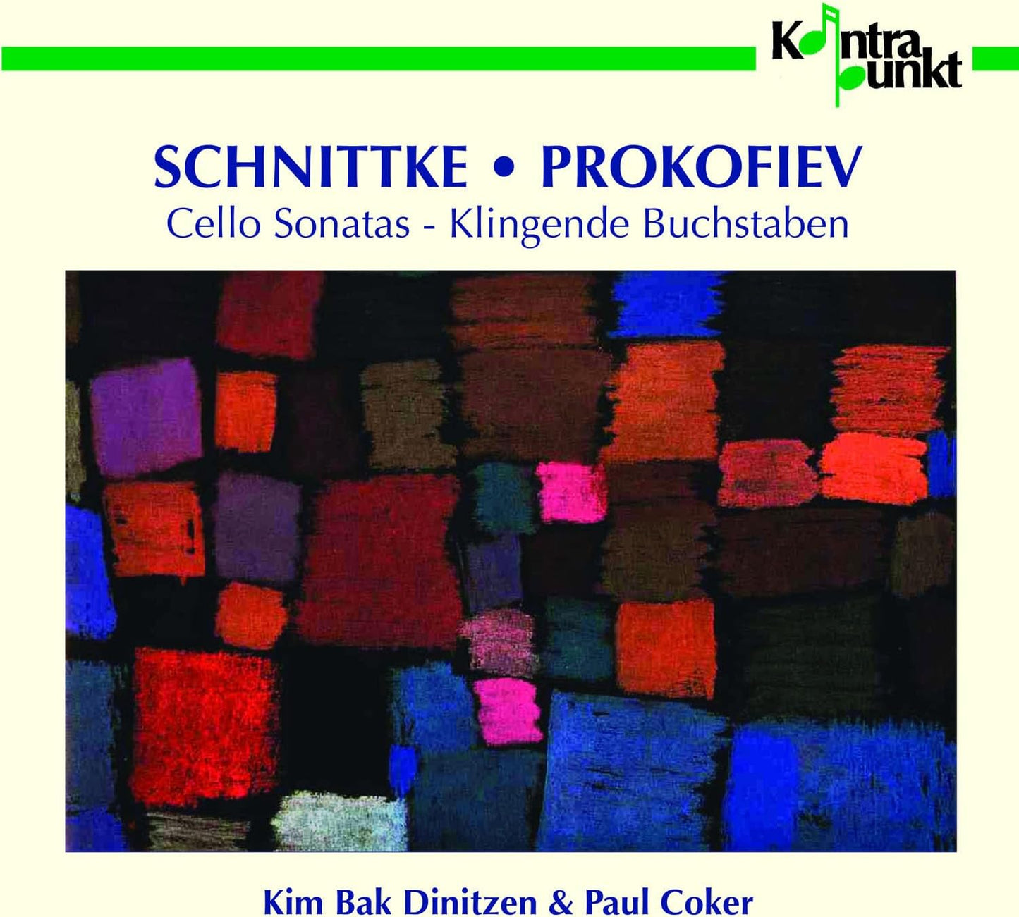 Kim Bak Dinitzen/paul Coker - Cello Sonatas [CD]