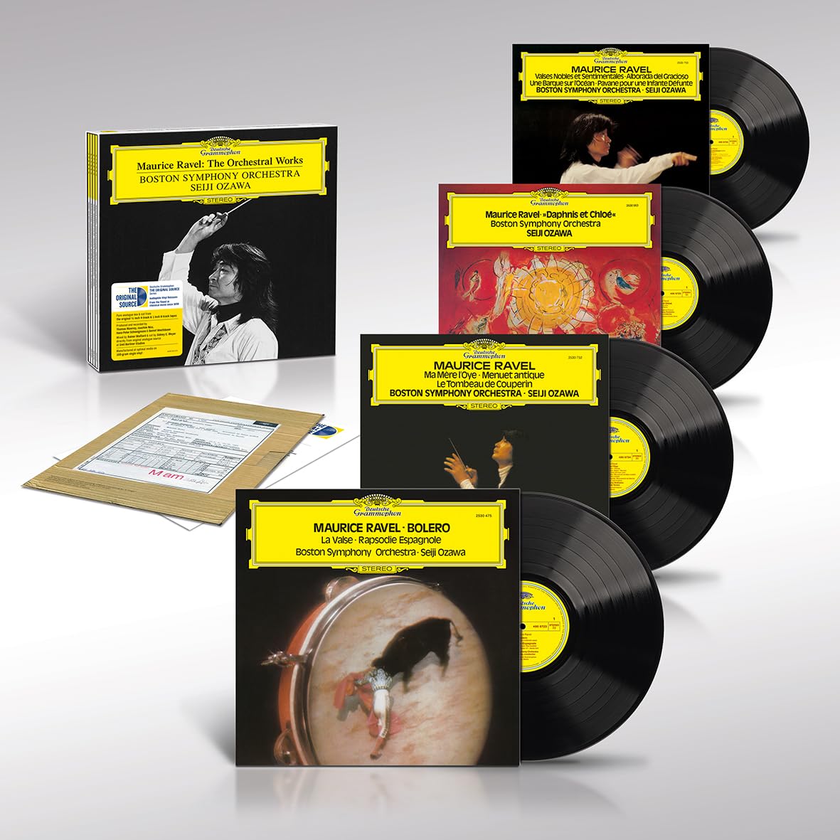 Boston Symphony Orchestra Seiji Ozawa - Ravel: Orchestermusik [VINYL]
