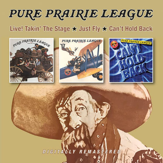 Pure Prairie League - Live! Takin The Stage/Just Fly/Cant Hold Back [CD]