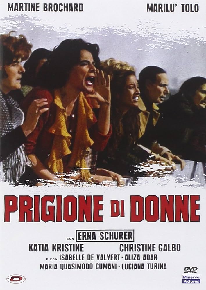 Blu-ray case for the 1951 Italian film *Prigione Di Donne* (Women's Prison).