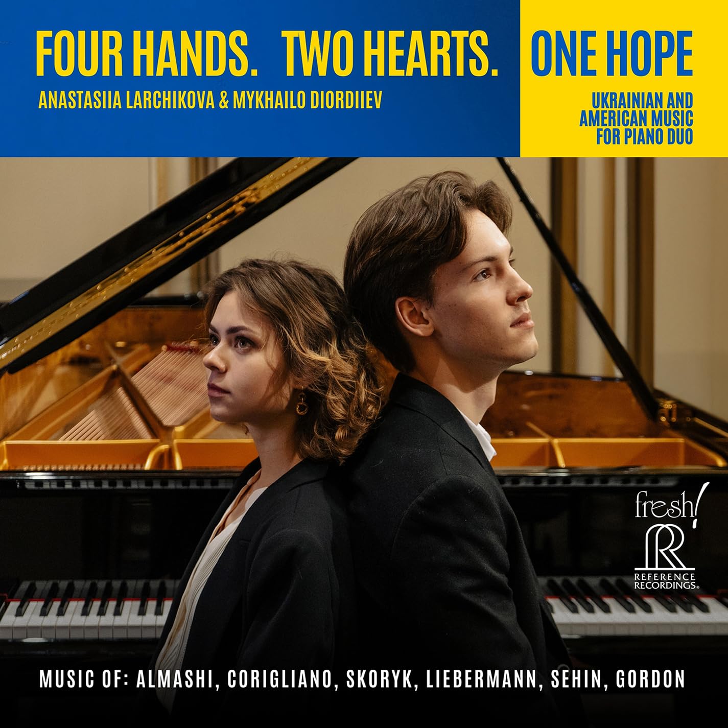 Larchikova/diordiiev - Four Hands. Two Hearts. One Hope [CD]