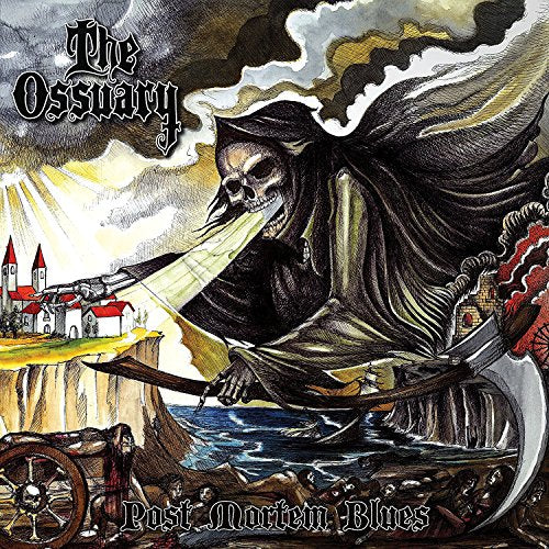 CD cover: Grim Reaper figure with a town and stormy sky backdrop.