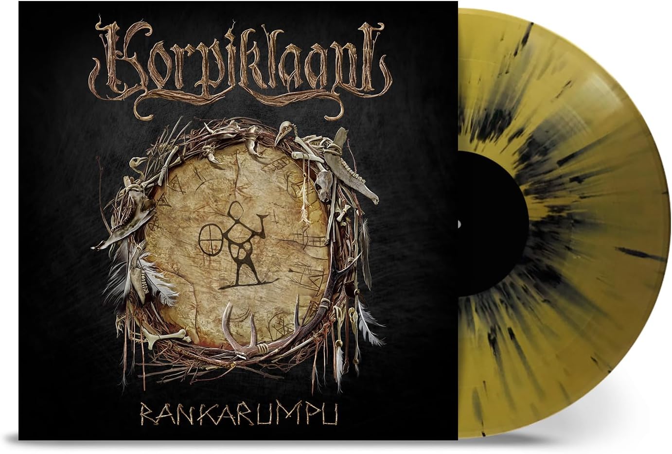 Korpiklaani - Rankarumpu (Gold/Black Splatter Vinyl) [VINYL]