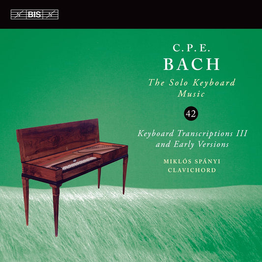 Miklos Spanyi - Cpe Bach - Solo Keyboard Vl 42 [CD]