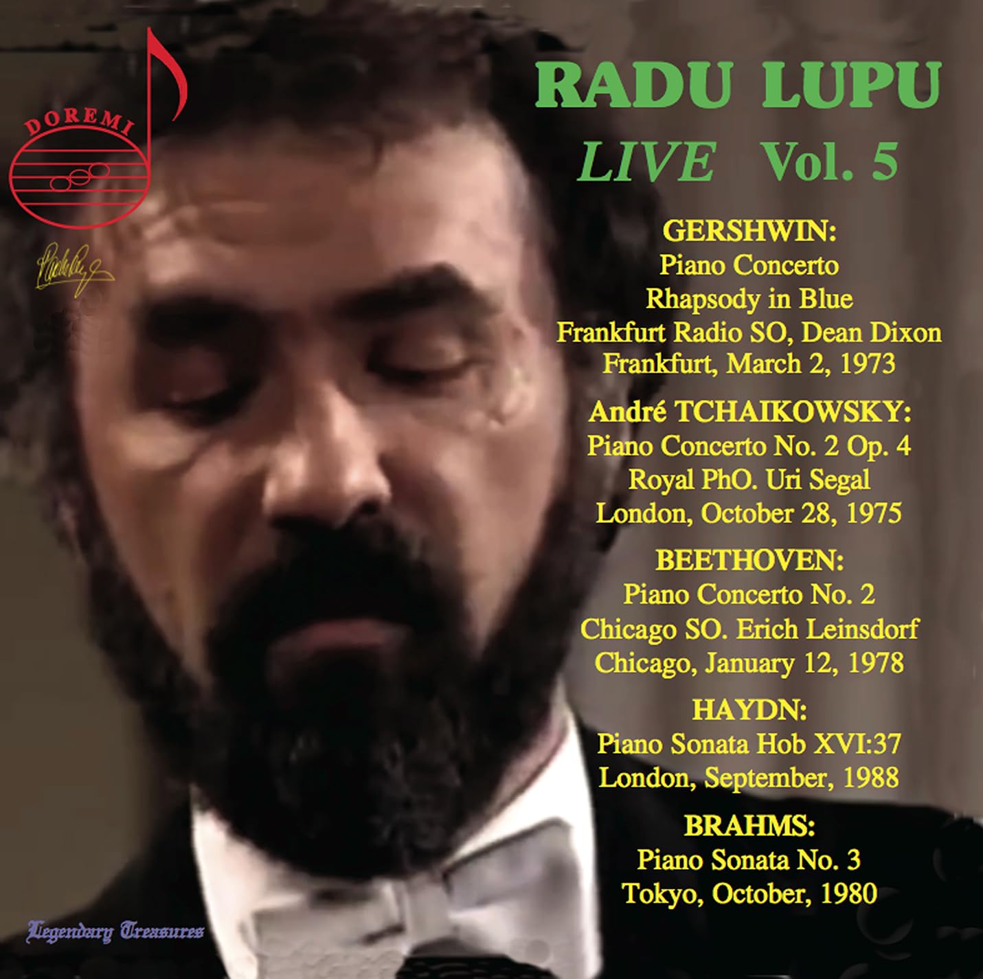 Radu Lupu/dean Dixon/rpo - Radu Lupu Live Vol. 5 [CD]