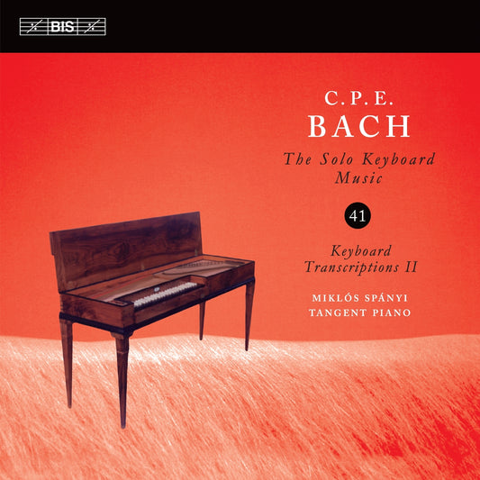 Miklos Spanyi - Cpe Bach - Solo Keyboard 41 [CD]