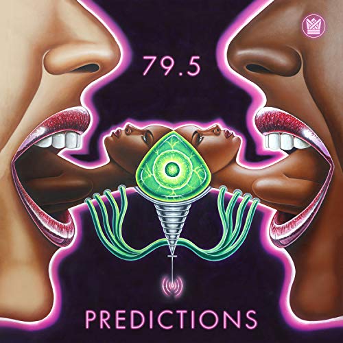CD cover art featuring faces and a glowing green crystal fortune teller.