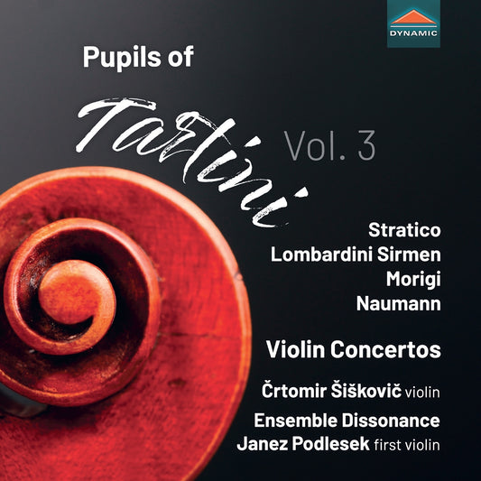 Siskovic/ensemble Dissonance - Pupils Of Tartini Vol 3 [CD]